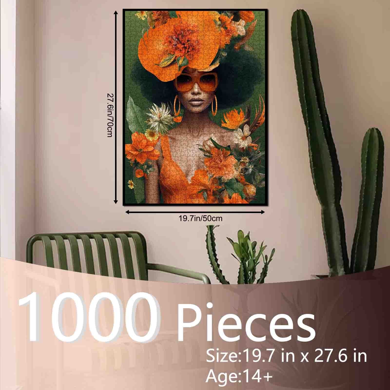 tucocoo-jigsaw-african-model-puzzle-1000-teile-portrait-kunst image 5