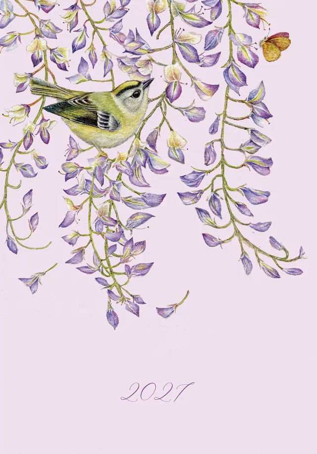otter-house-goldcrest-wisteria-tagebuch-2027-a5 image 1