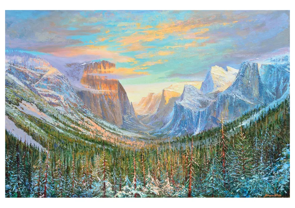 pomegranate-yinguo-huang-yosemite-klappkarte-blanko image 1