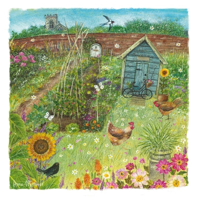 otter-house-country-lanes-sunflower-garden-karte-h-hner image 1