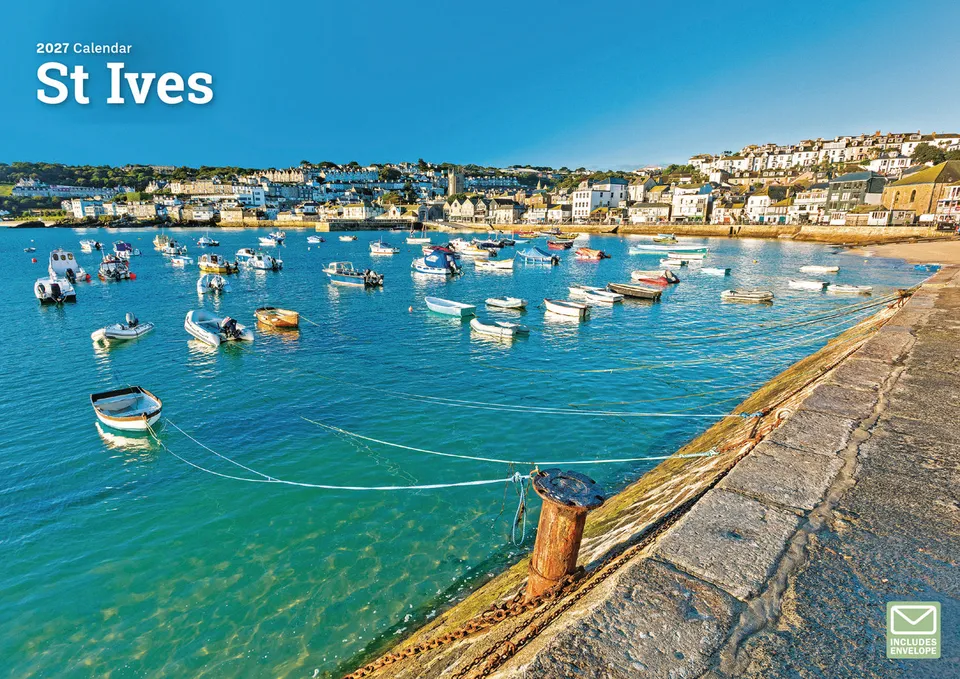 otter-house-calendars-st-ives-a4-wandkalender-2027-region image 1