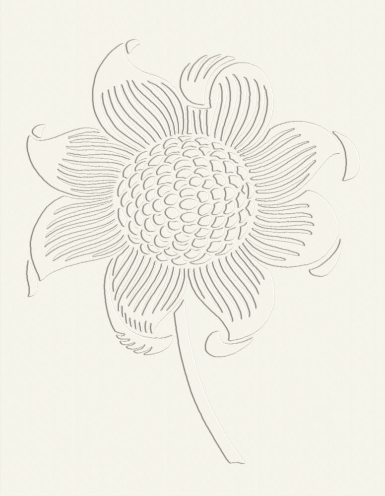 pomegranate-morris-embossed-gru-kartenset-12-karten-blumen image 2