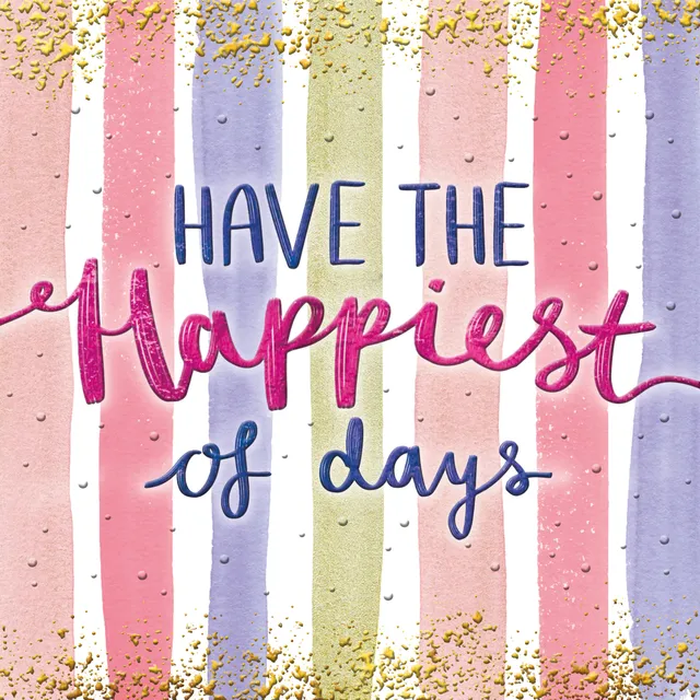 otter-house-sherbet-wishes-gru-karte-happiest-of-days-bunt image 1