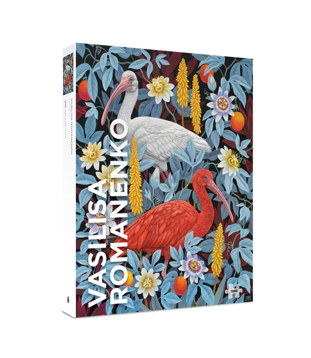 pomegranate-romanenko-ibises-puzzle-1000-teile-v-gel image 1