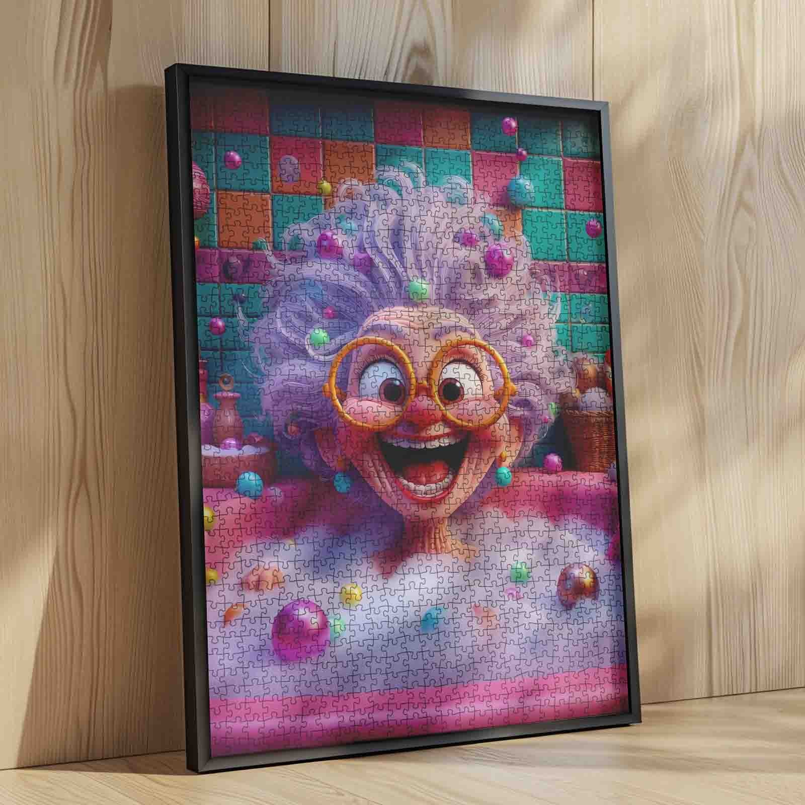 tucocoo-playful-bubble-bath-granny-puzzle-1000-teile-oma image 4