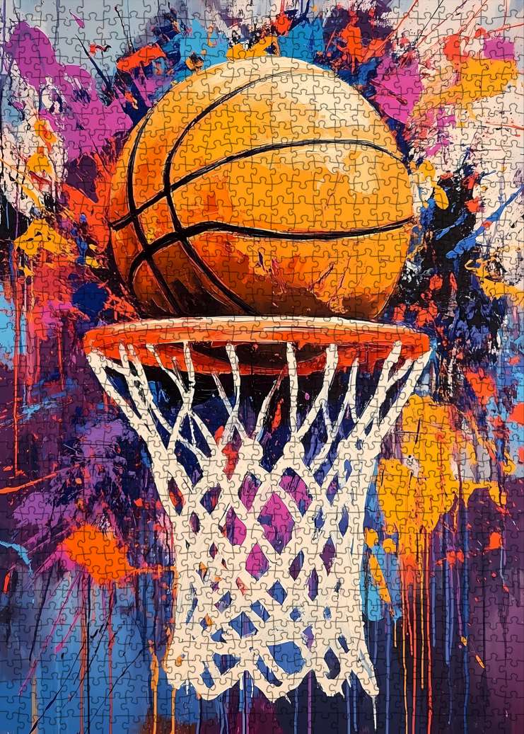 tucocoo-basketball-slam-dunk-puzzle-1000-teile-sport image 2
