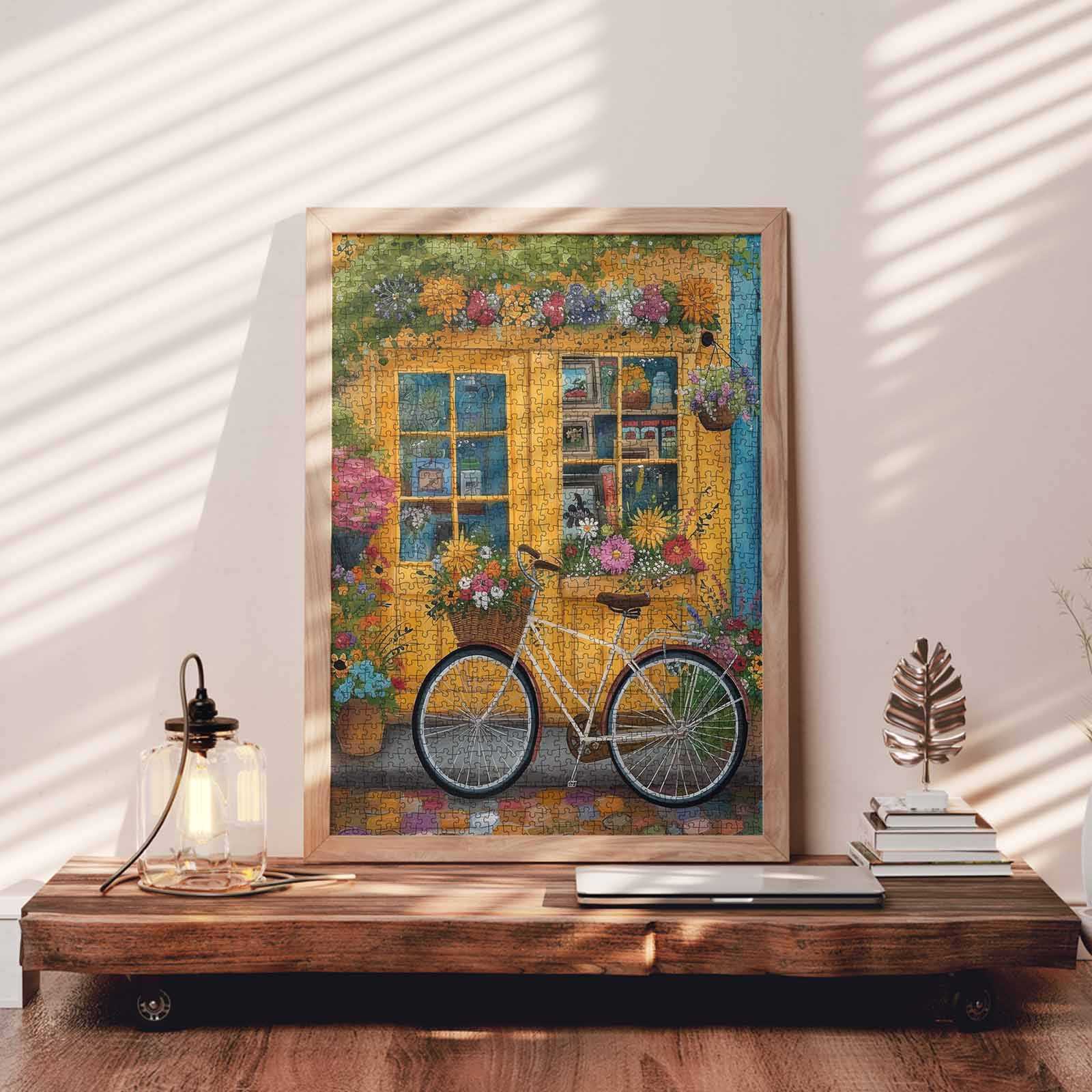 tucocoo-jigsaw-yellow-window-bloom-puzzle-1000-teile-blumenfenster image 3