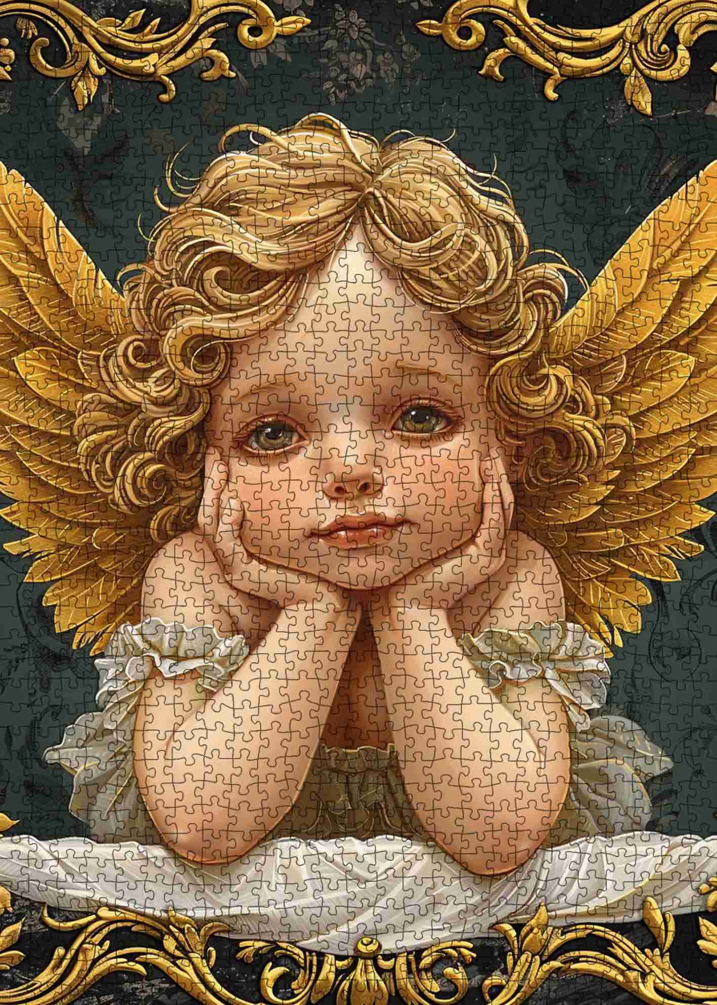 tucocoo-golden-angel-puzzle-1000-teile-engel image 2
