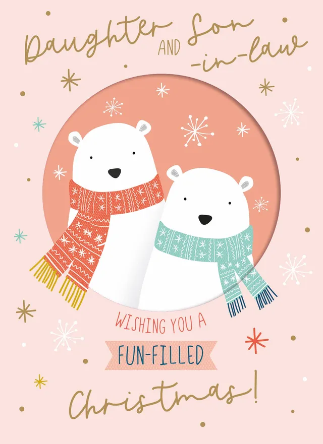 otter-house-christmas-daughter-son-in-law-weihnachtskarte image 1