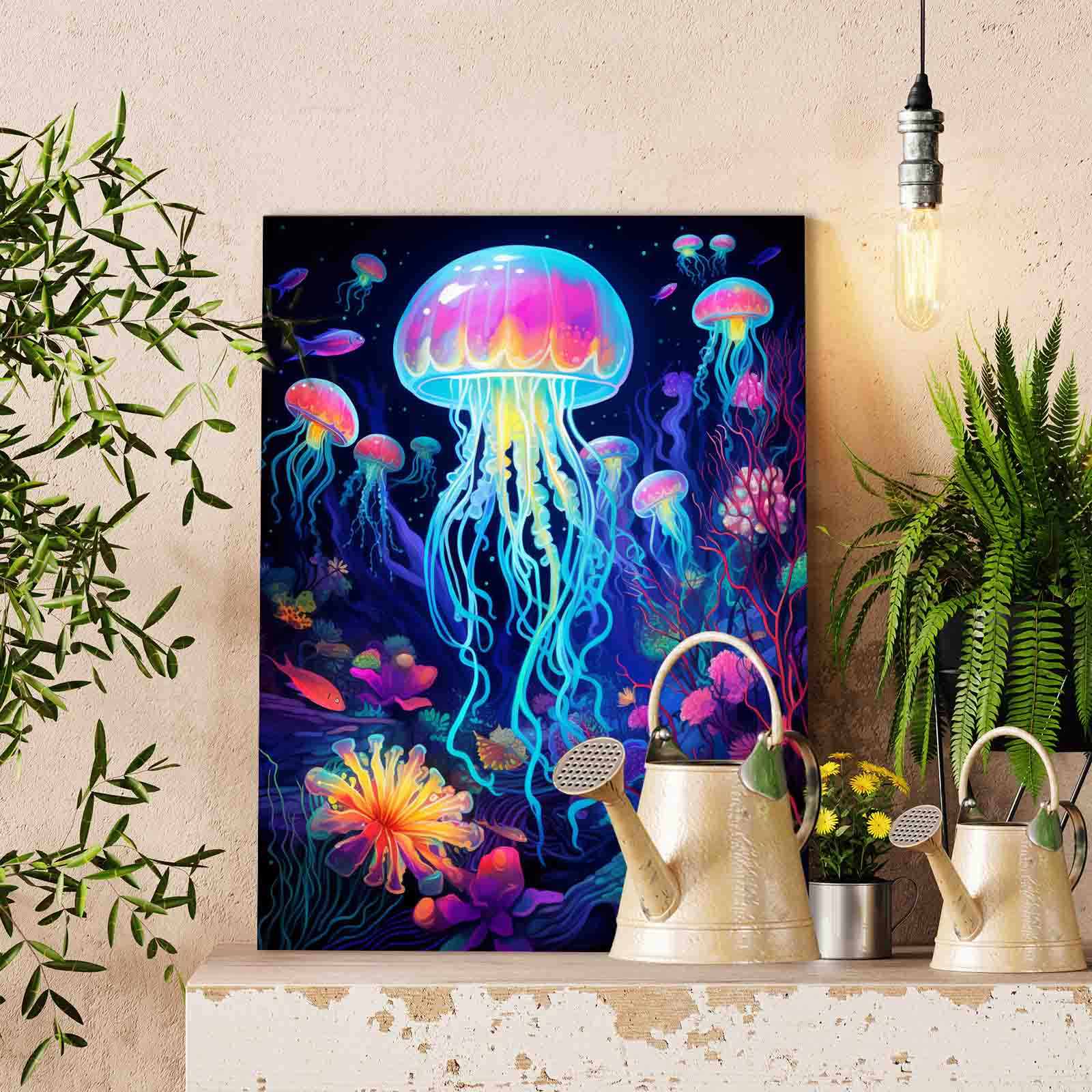 tucocoo-fancy-jellyfish-malen-nach-zahlen-40x50cm-ohne-rahmen image 2
