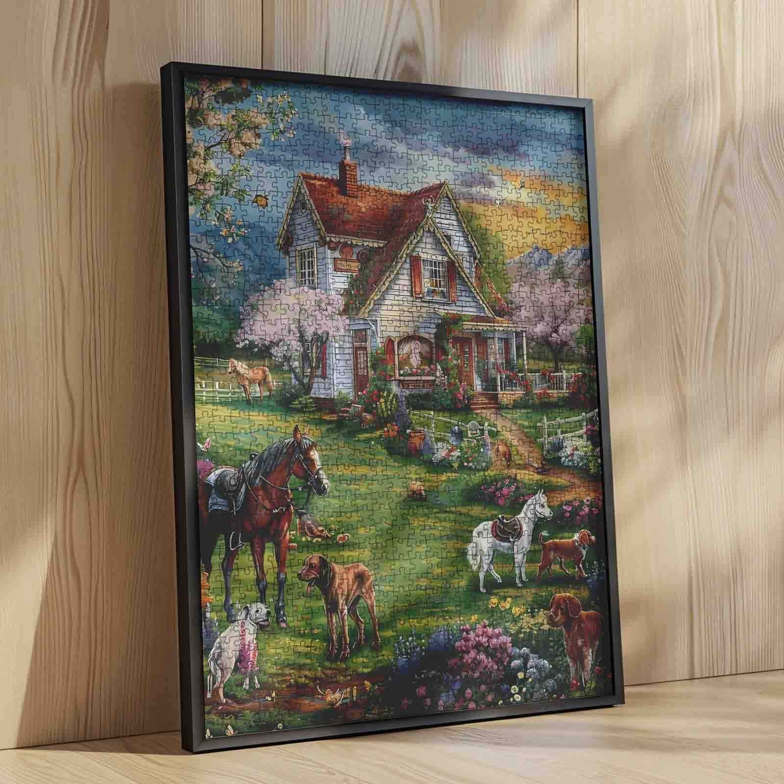 tucocoo-country-house-with-animals-puzzle-1000-teile image 4
