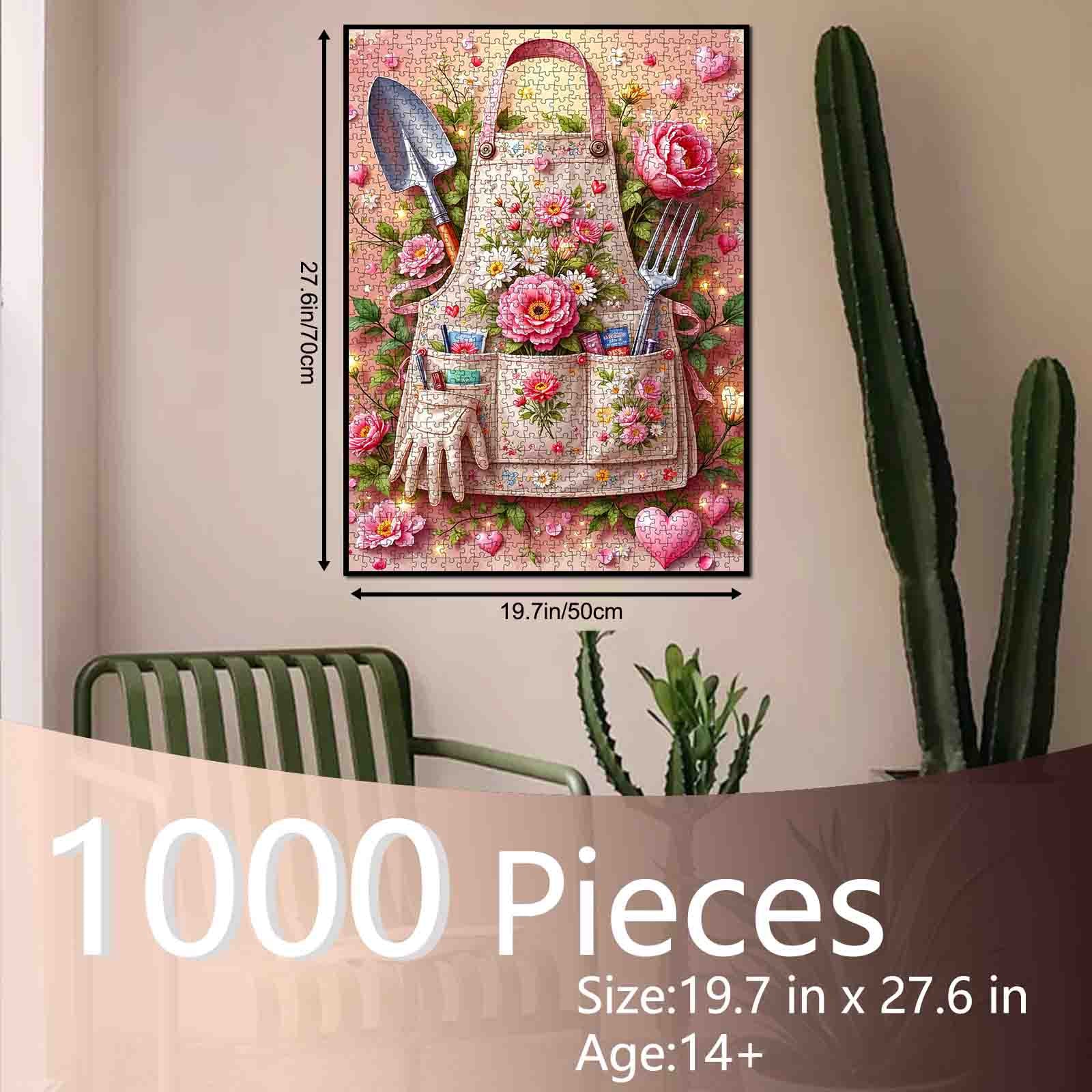 tucocoo-floral-garden-apron-love-puzzle-1000-teile-garten image 5