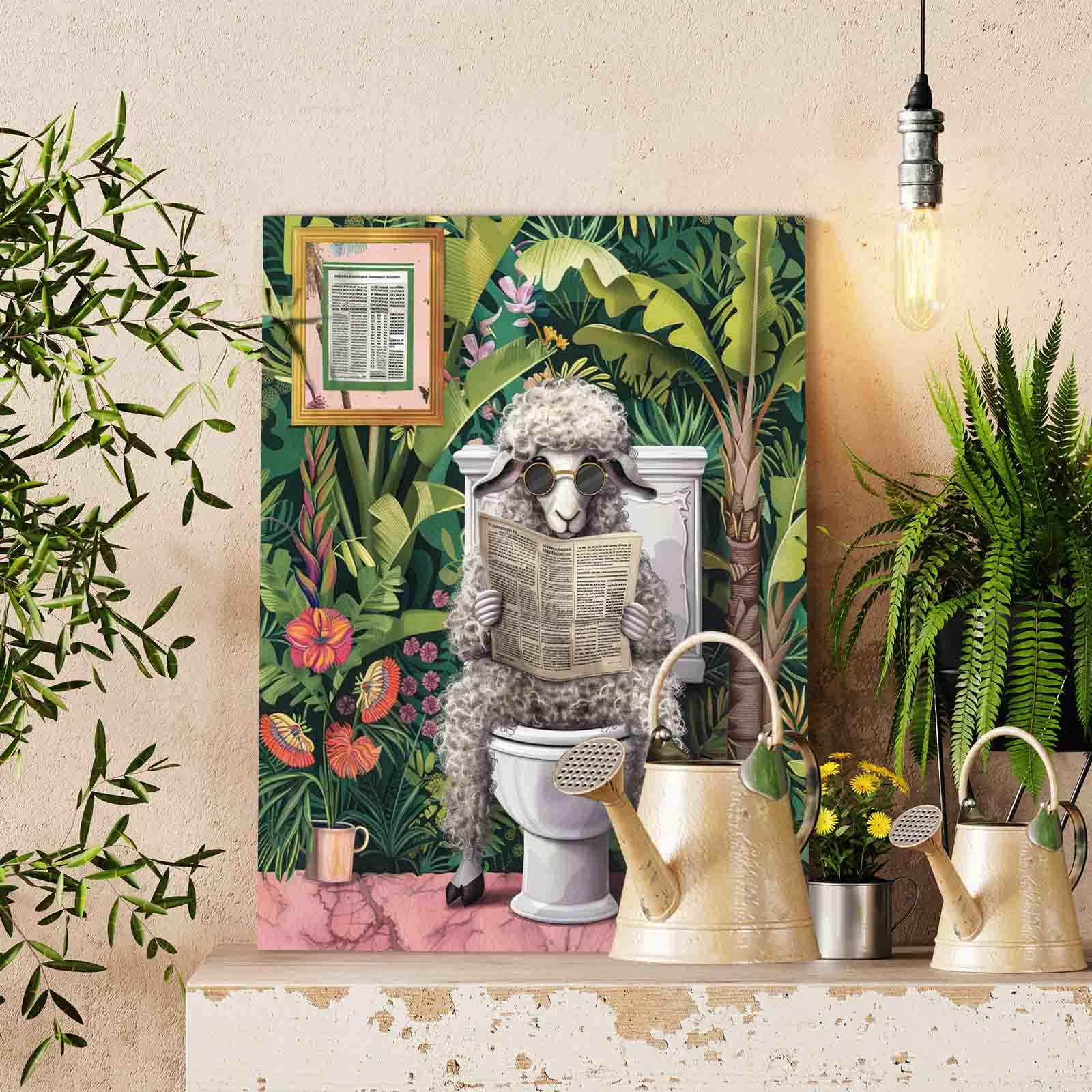 tucocoo-toilet-reader-sheep-malen-nach-zahlen-40x50-schaf image 2