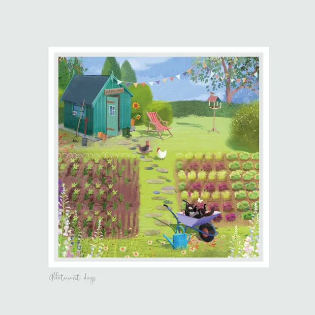 otter-house-heydays-gru-karte-allotment-days-garten image 1