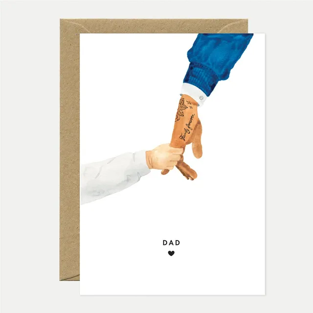 all-the-ways-to-say-dad-gru-karte-a6-vatertag-blau image 1