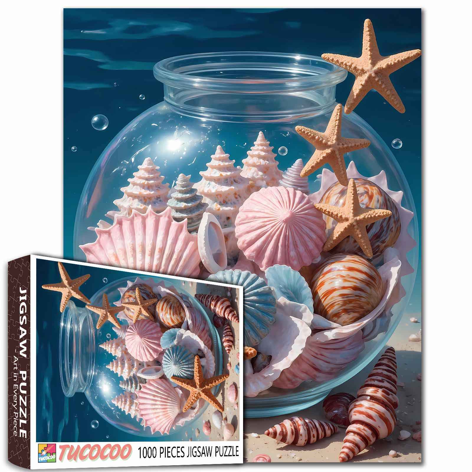 tucocoo-ocean-shell-collection-puzzle-1000-teile-muscheln image 1
