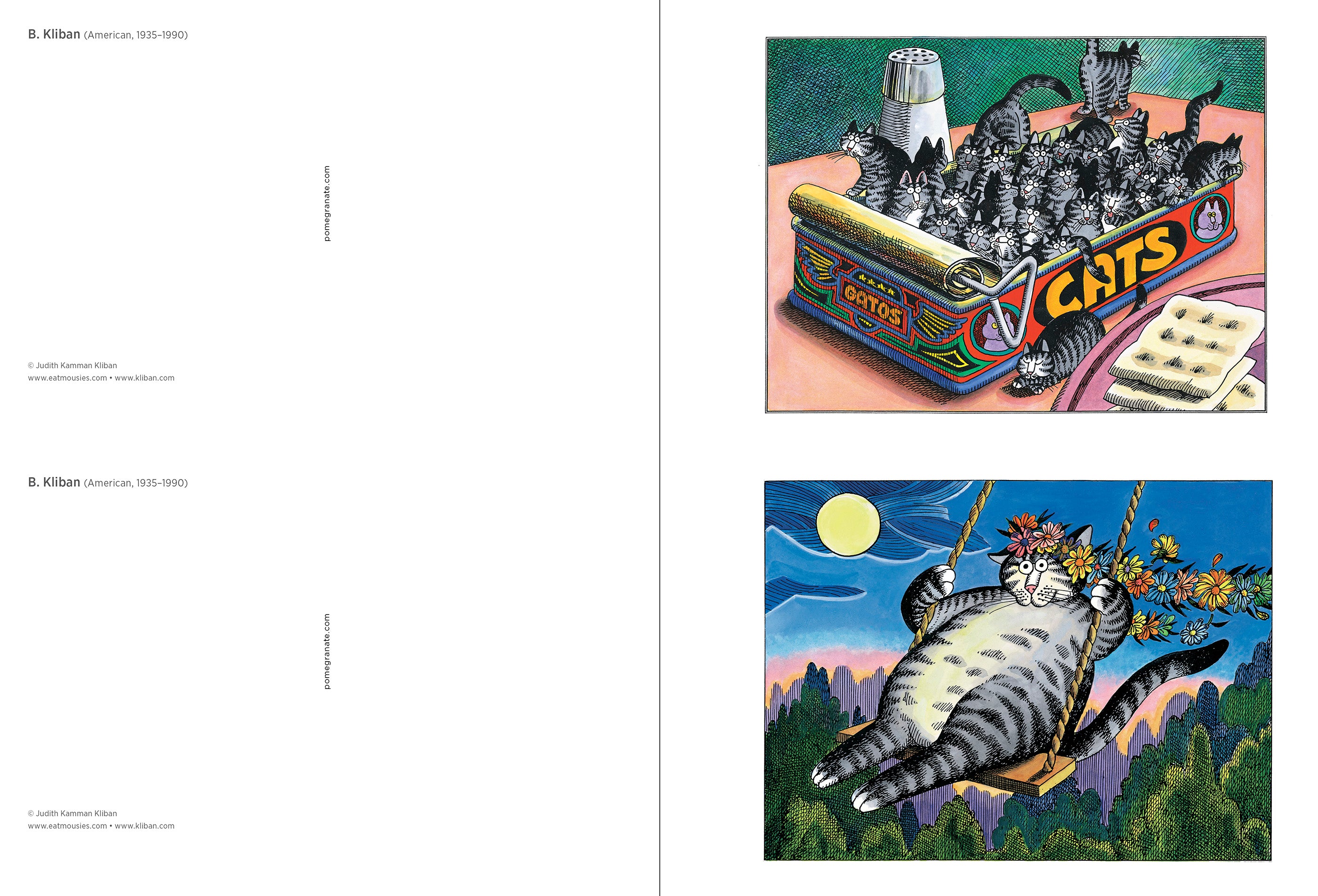 pomegranate-b-kliban-cats-timeless-planner-katzen-undatiert image 8