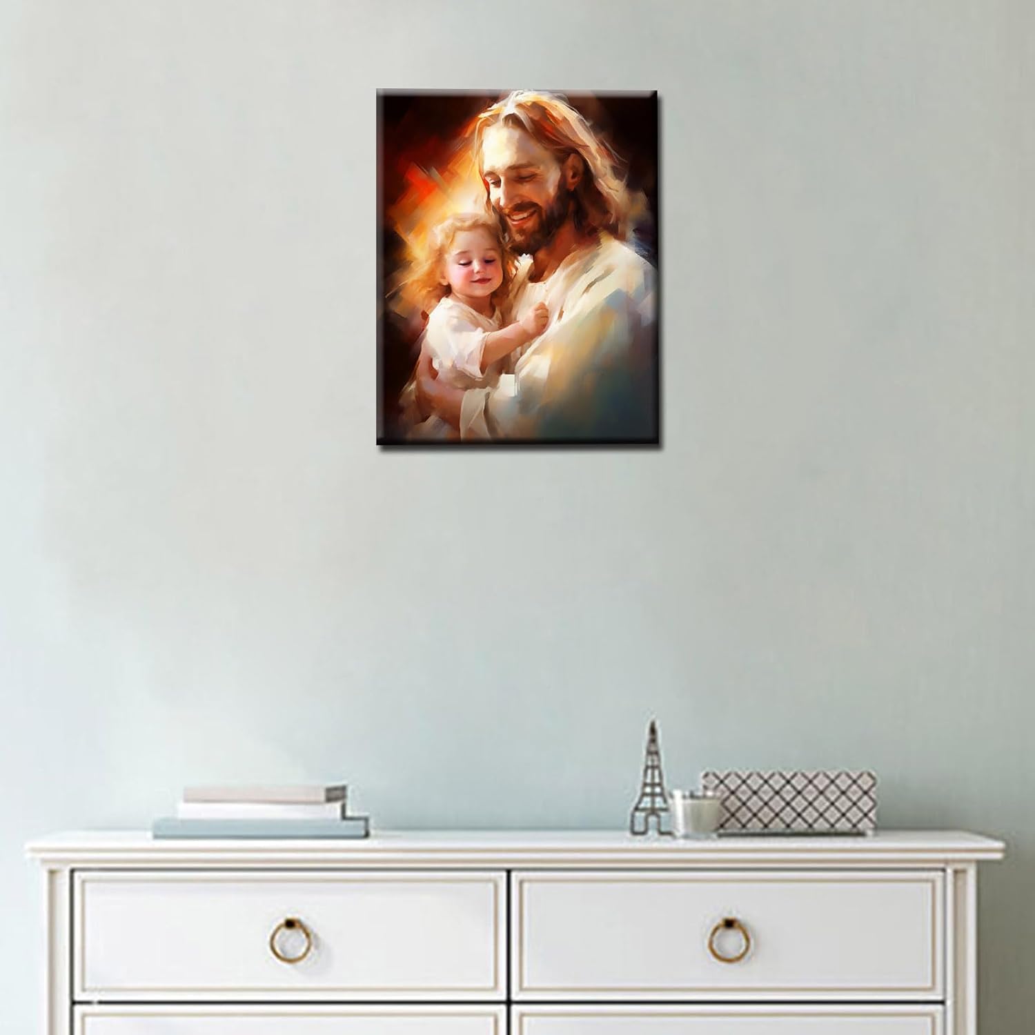 tucocoo-jesus-embracing-the-angel-baby-malen-nach-zahlen-40x50-ohne-rahmen image 2