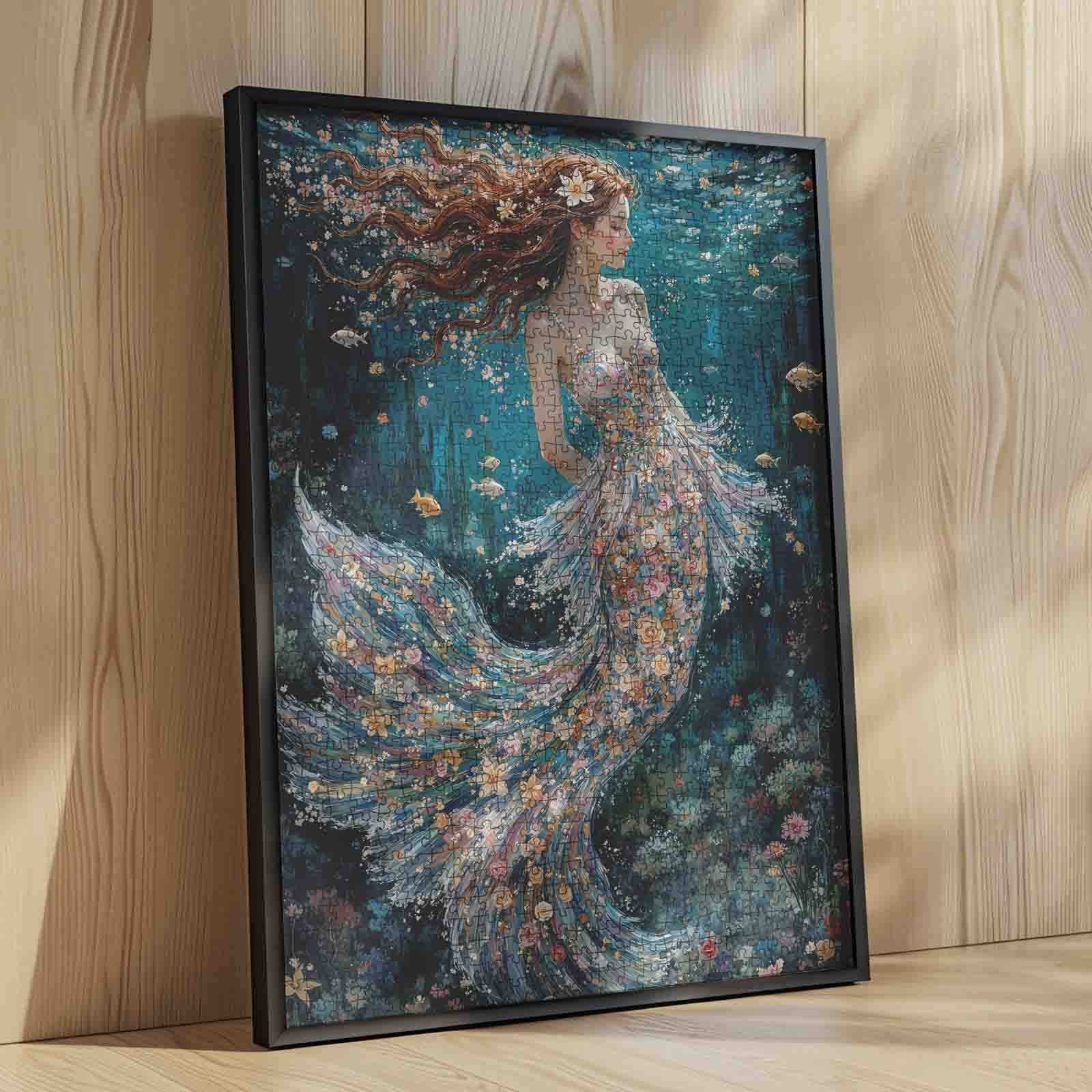 tucocoo-jigsaw-puzzles-graceful-mermaid-puzzle-1000-teile-meerjungfrau image 4