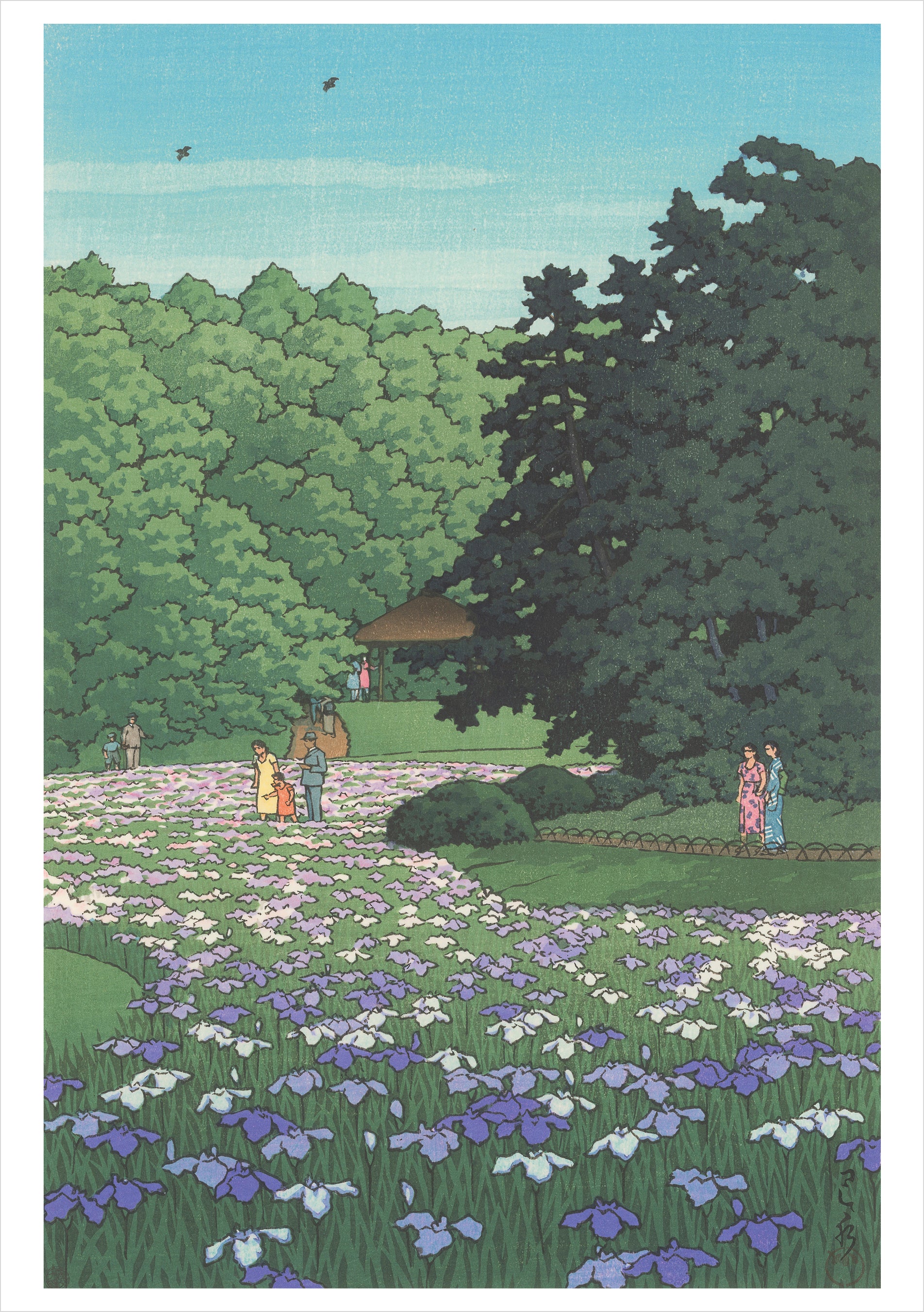 pomegranate-kawase-hasui-the-seasons-klappkarten-box-japan image 3