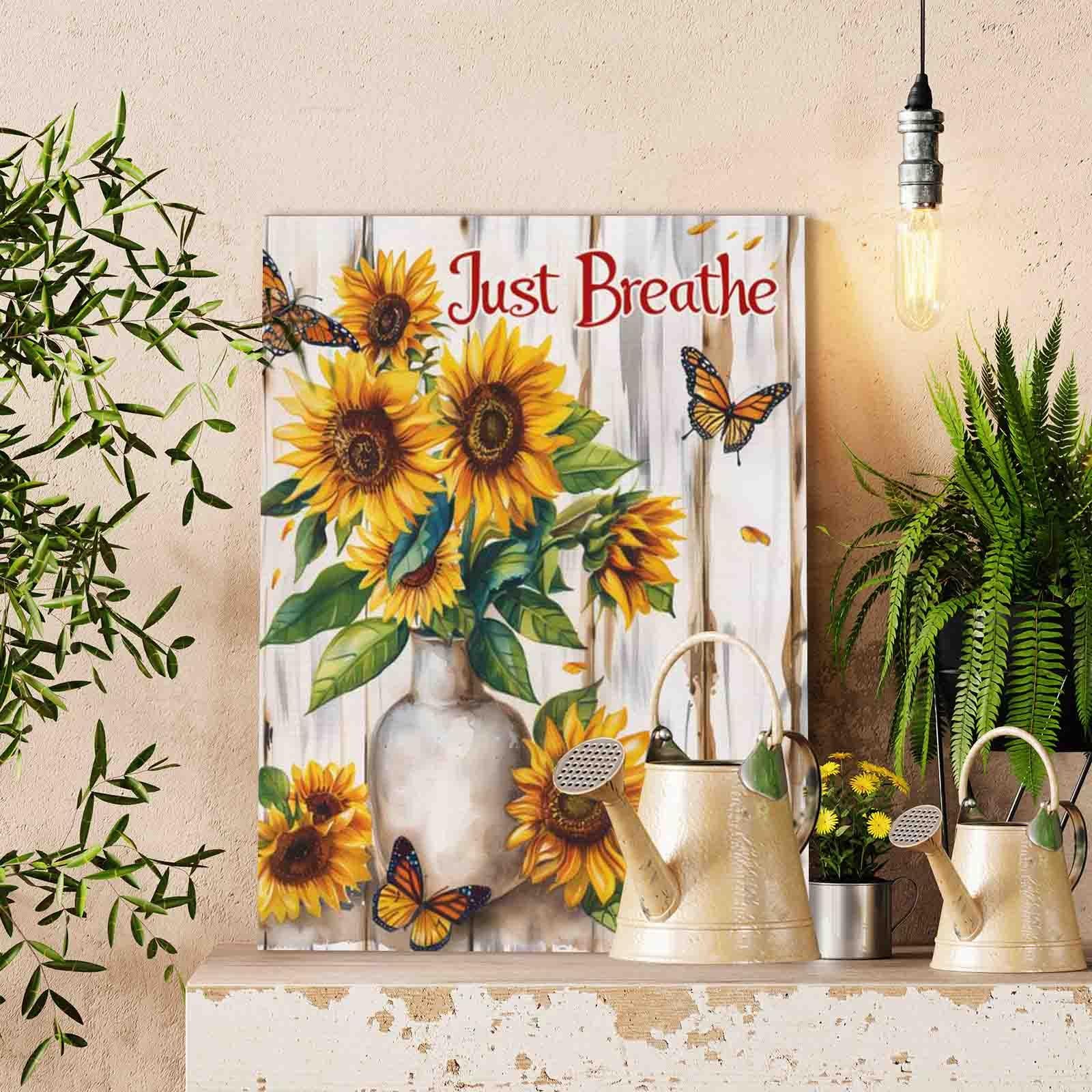 tucocoo-just-breathe-sunflower-malen-nach-zahlen-16x20-ohne-rahmen image 2
