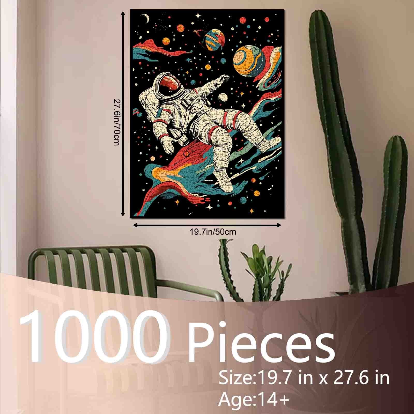 tucocoo-jigsaw-puzzles-astronaut-floating-in-space-puzzle-1000-teile image 5