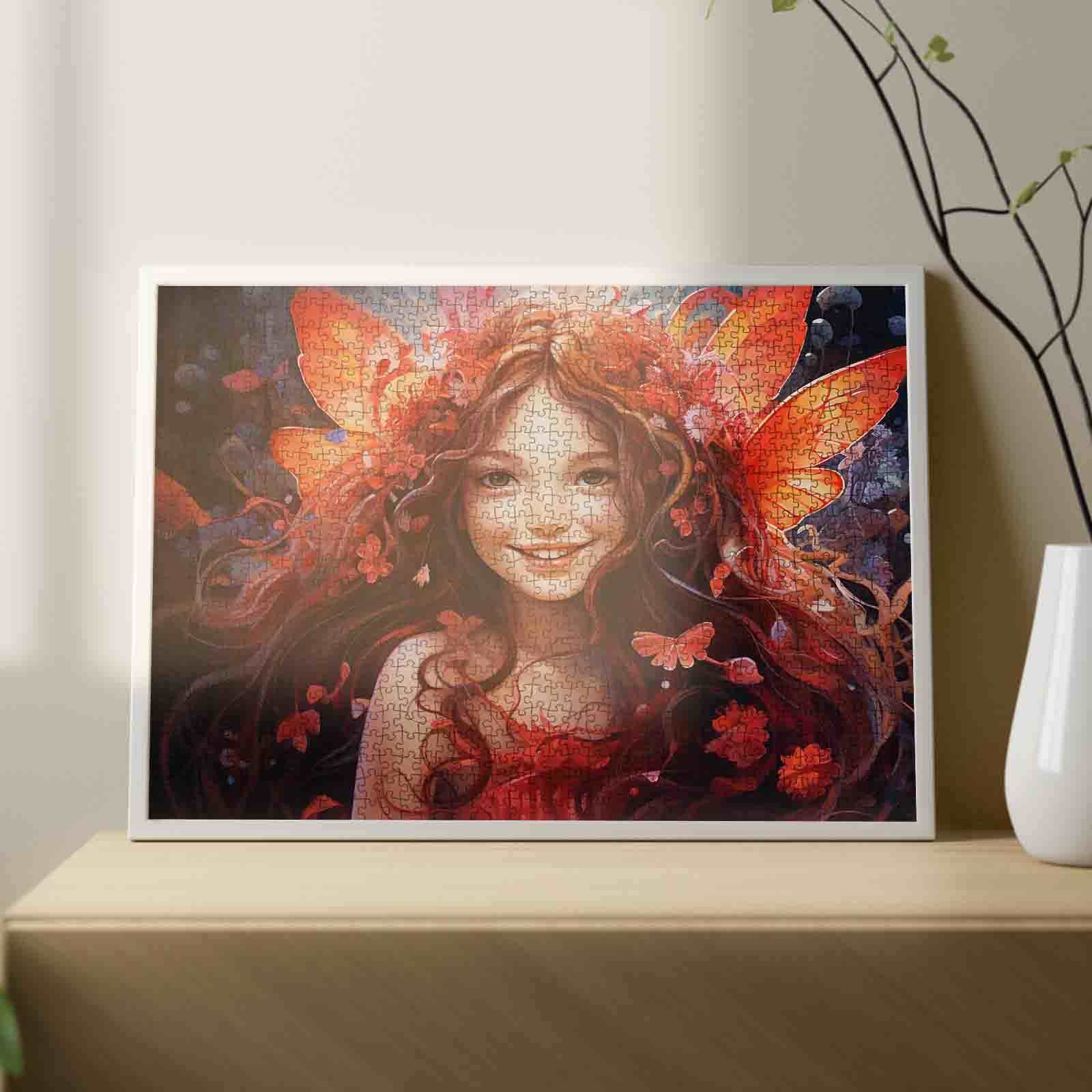 tucocoo-radiant-fairy-fiery-red-wings-puzzle-1000-teile-fee image 3