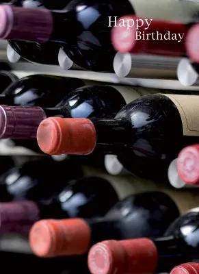 otter-house-first-class-male-stack-of-wine-geburtstagskarte image 1