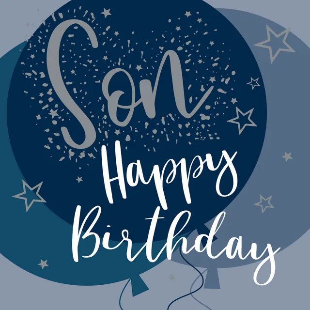 otter-house-family-circle-grusskarte-sohn-geburtstag-sterne image 1