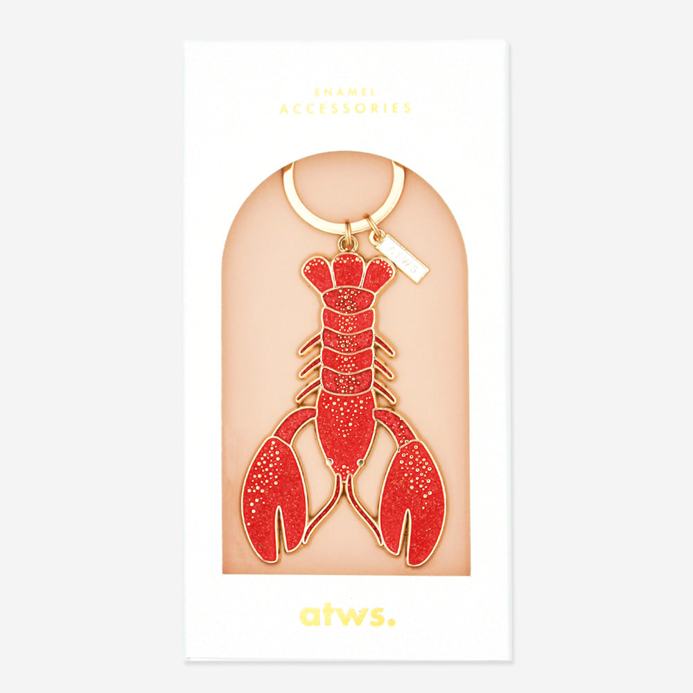all-the-ways-to-say-lobster-schl-sselanh-nger-hummer-emaille image 1