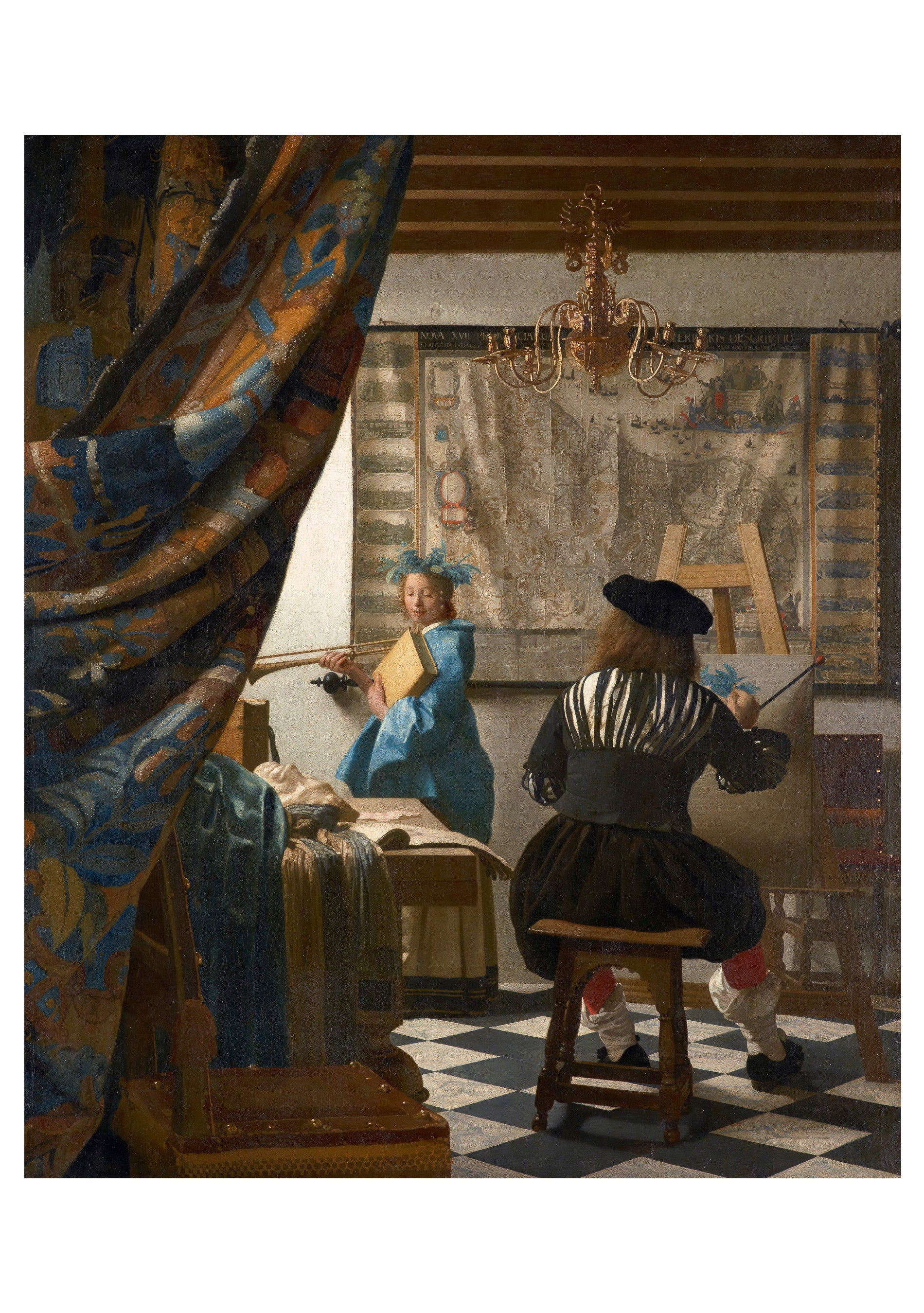 pomegranate-johannes-vermeer-gru-karten-box-kunstmotive image 2