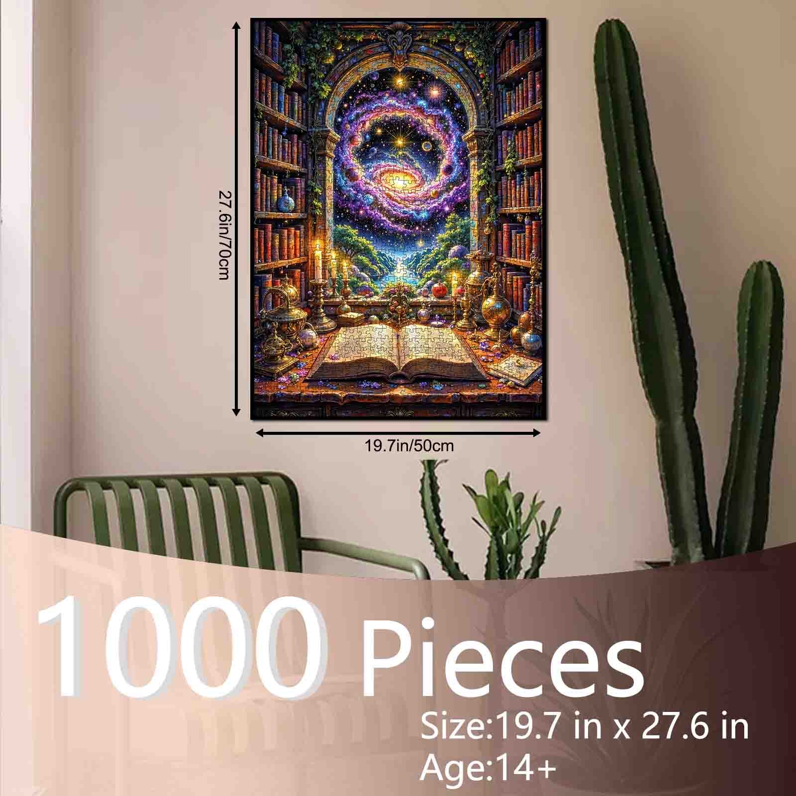 tucocoo-jigsaw-puzzles-celestial-library-gateway-puzzle-1000-teile-fantasy image 5