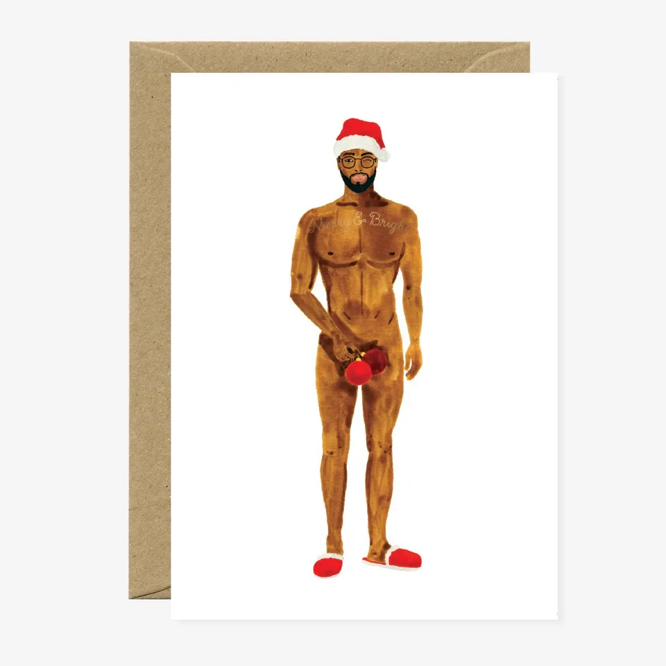 all-the-ways-to-say-christmas-boy-gru-karte-weihnachten-a6 image 1