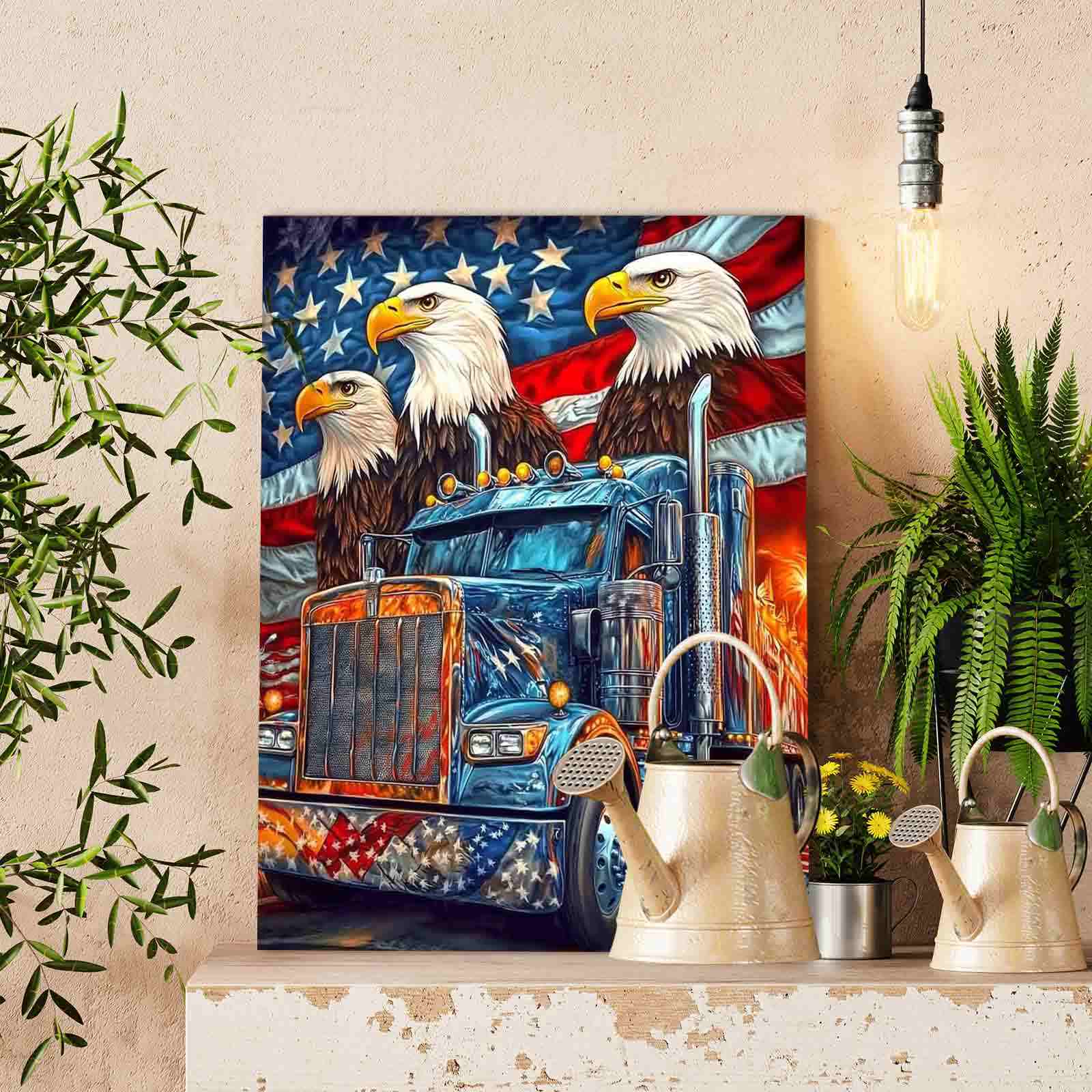 tucocoo-american-glory-truck-malen-nach-zahlen-40x50-ohne-rahmen image 2