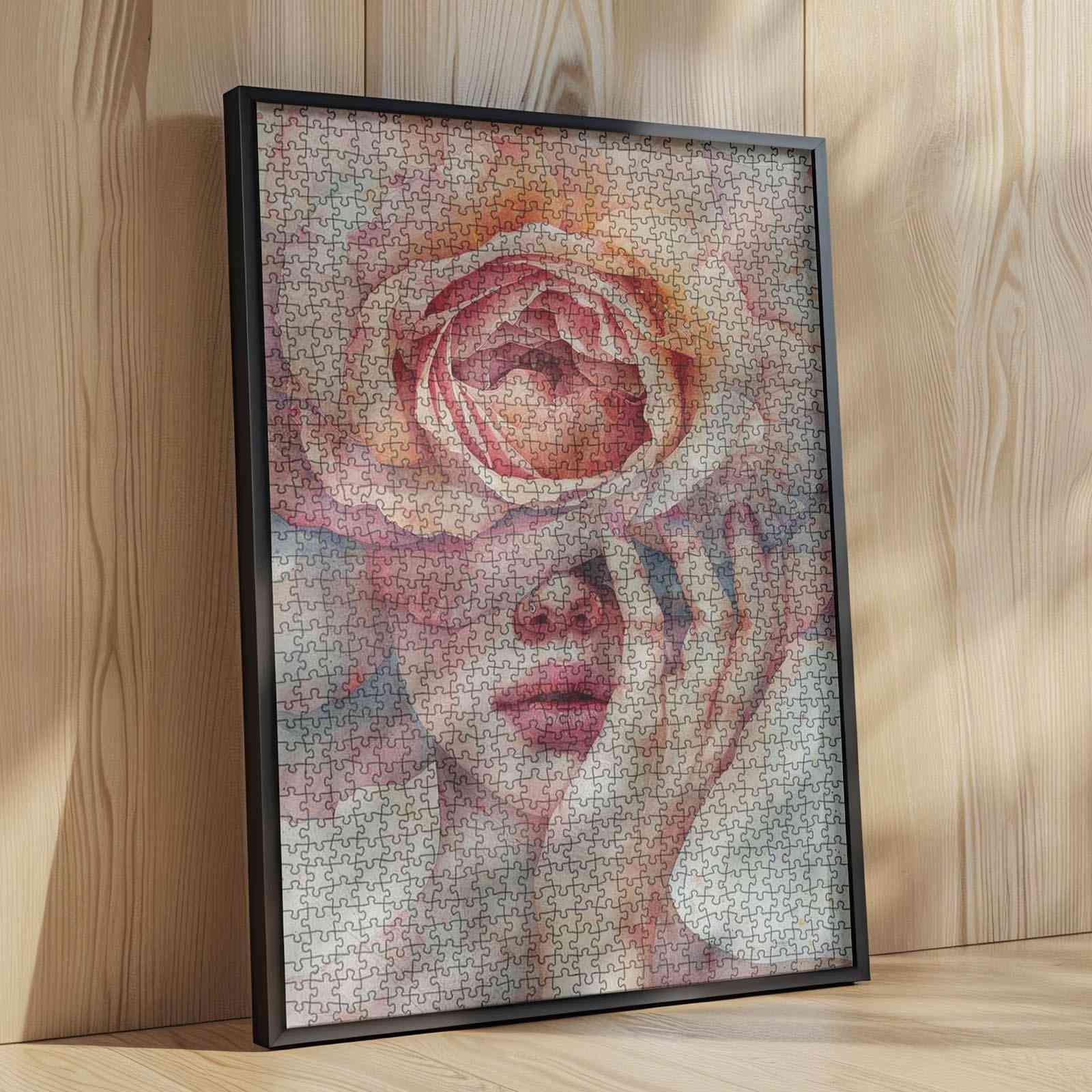 tucocoo-rose-eyes-mystery-puzzle-1000-teile-rosenfrau image 4