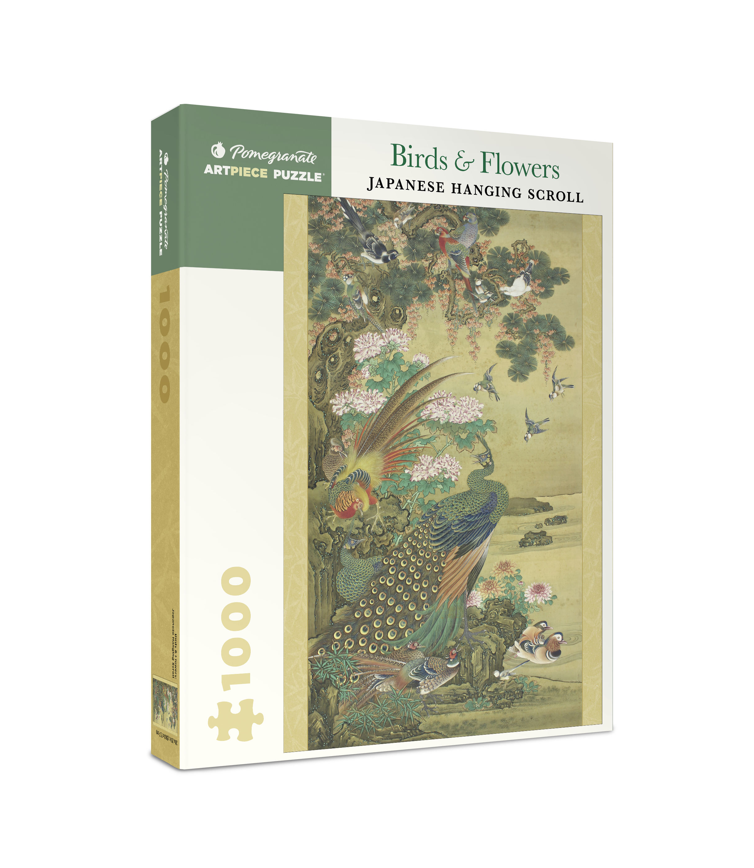 pomegranate-birds-flowers-puzzle-1000-teile-japan-v-gel image 1