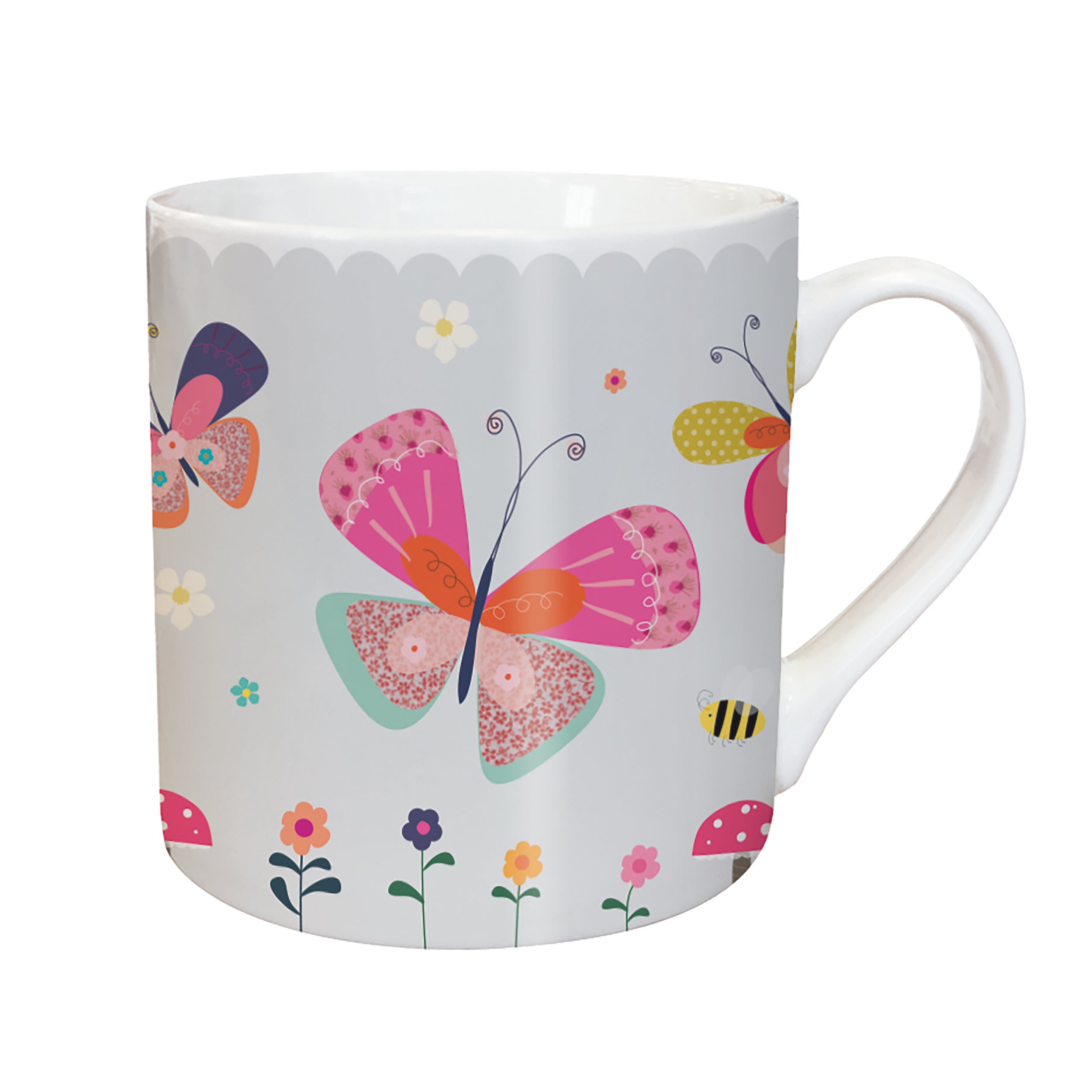 otter-house-floral-butterflies-tarka-tasse-290ml-porzellan image 1