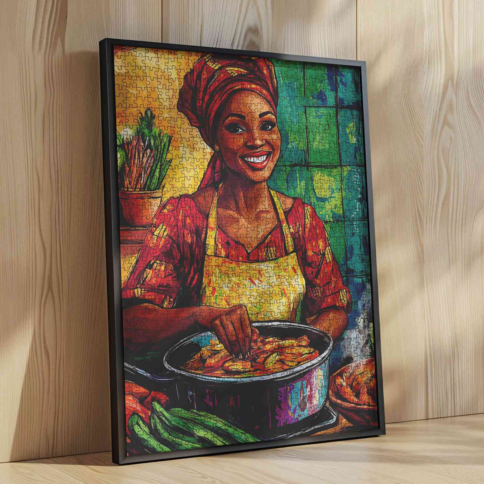 tucocoo-african-home-cooked-delight-puzzle-1000-teile-k-che image 3
