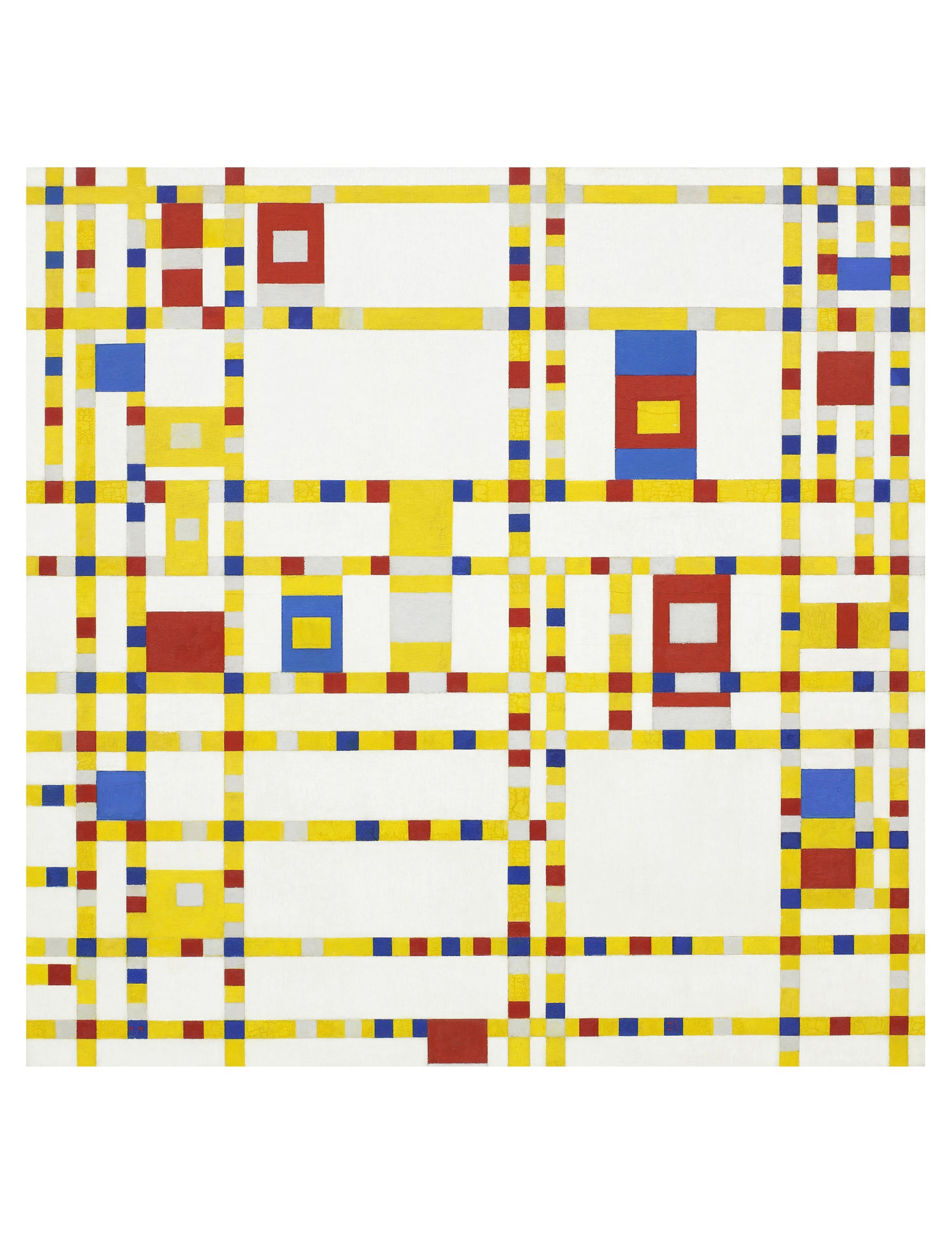 pomegranate-piet-mondrian-gru-kartenset-mit-box-broadway-boogie image 3