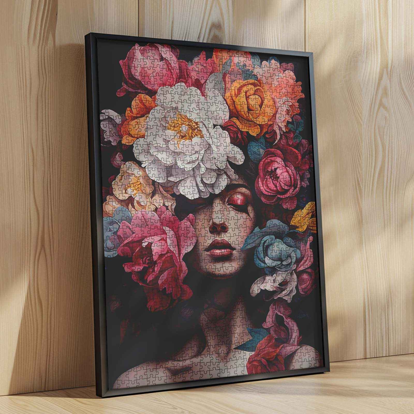 tucocoo-floral-elegance-puzzle-1000-teile-blumenfrau image 4