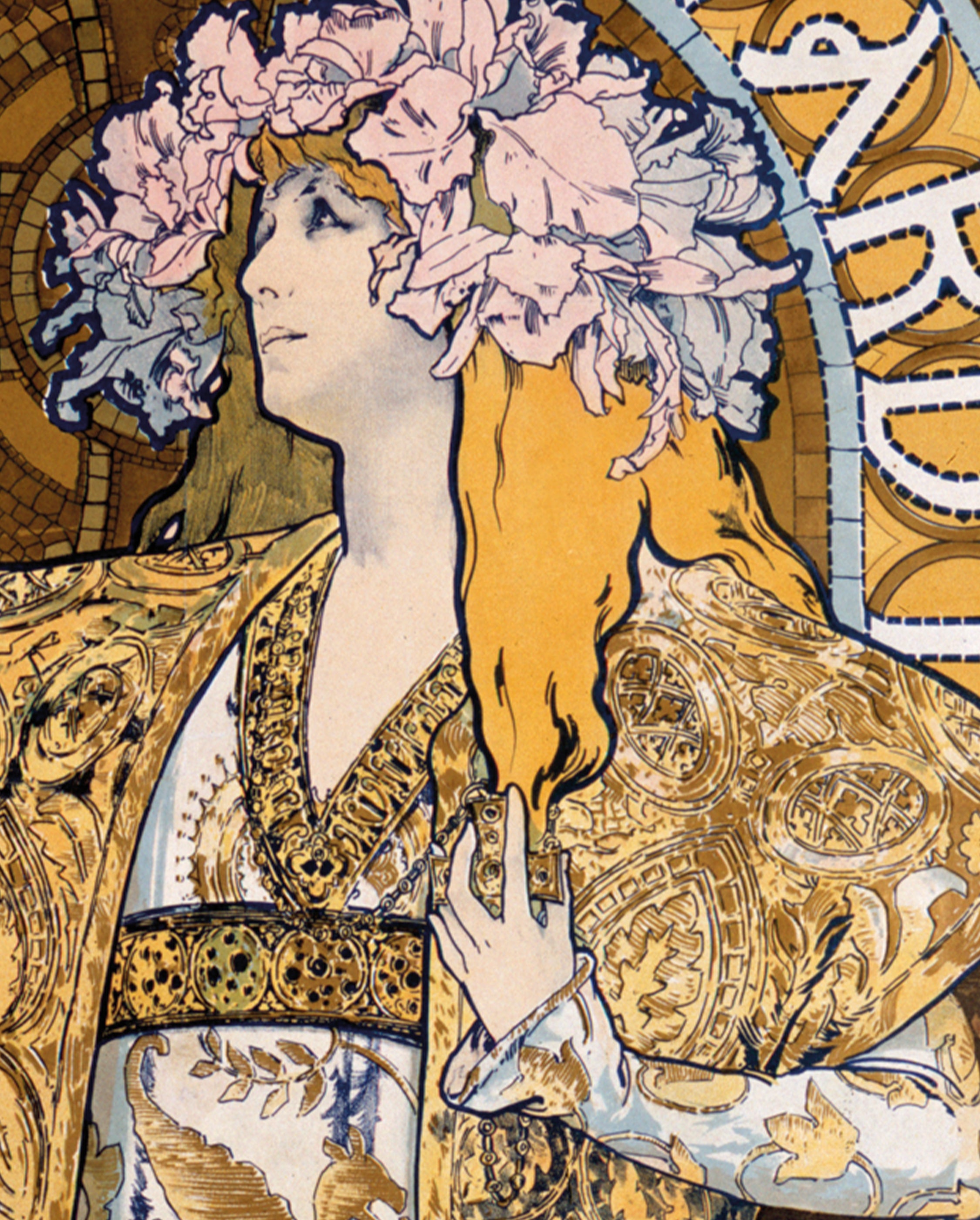 pomegranate-mucha-gismonda-lesezeichen-jugendstil image 2