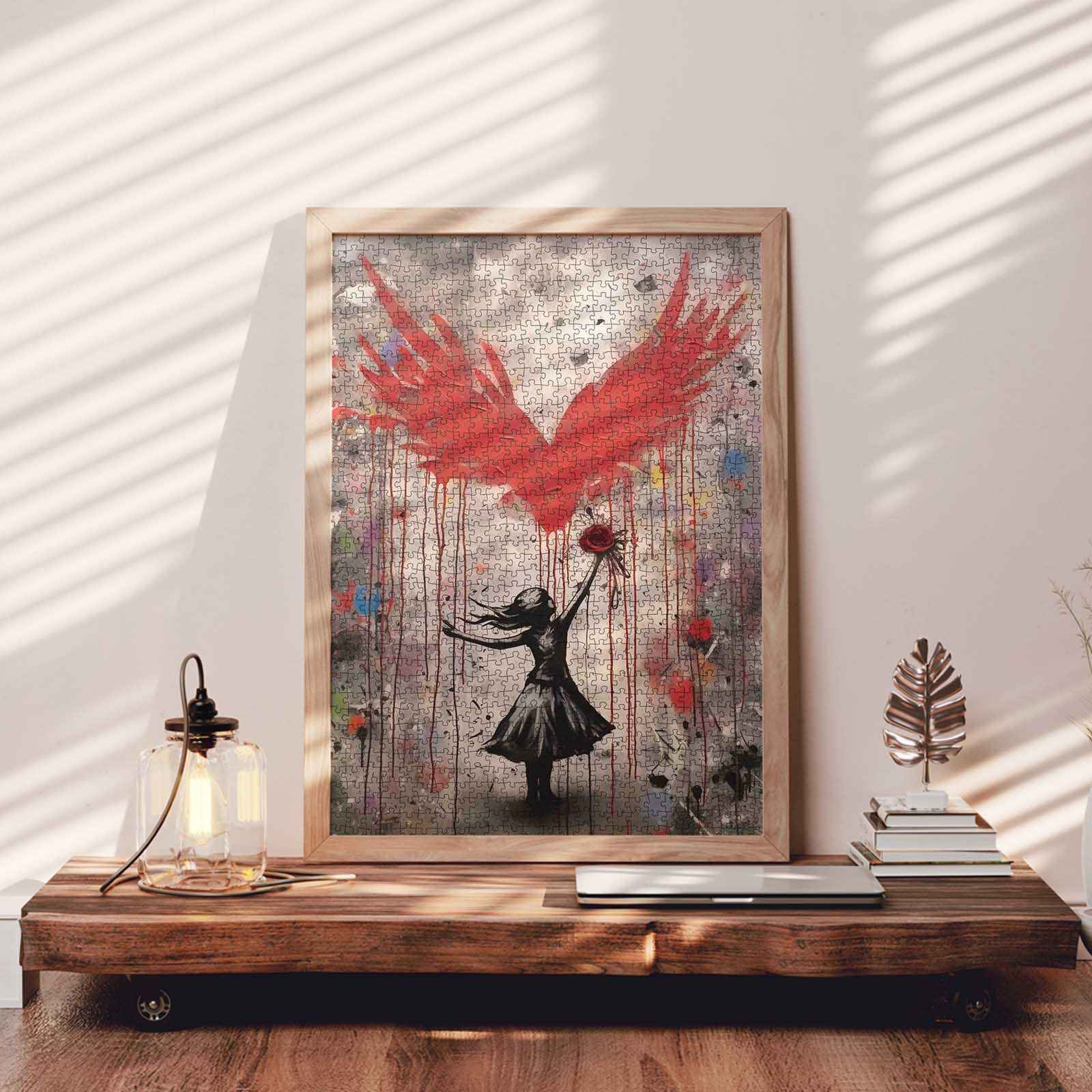 tucocoo-girl-with-heart-shaped-wings-puzzle-1000-teile-graffiti image 3