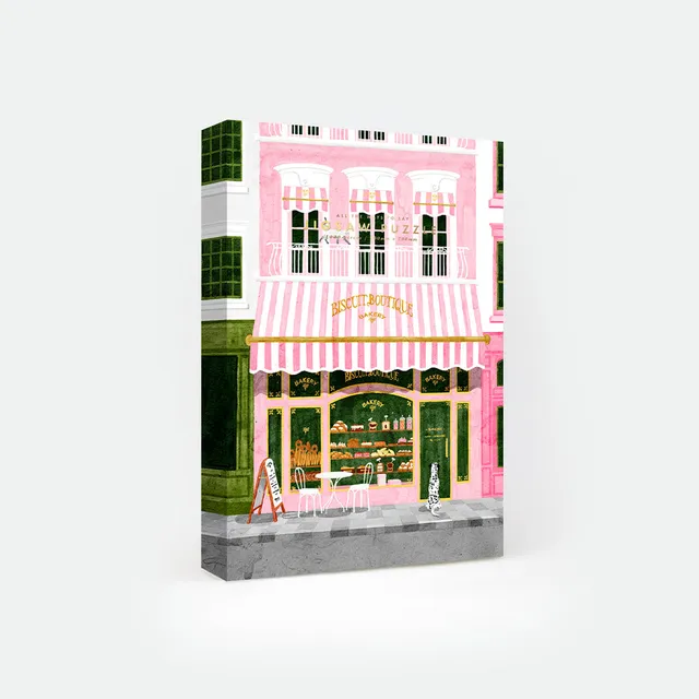 all-the-ways-to-say-puzzles-pink-bakery-puzzle-1000-teile-rosa image 1