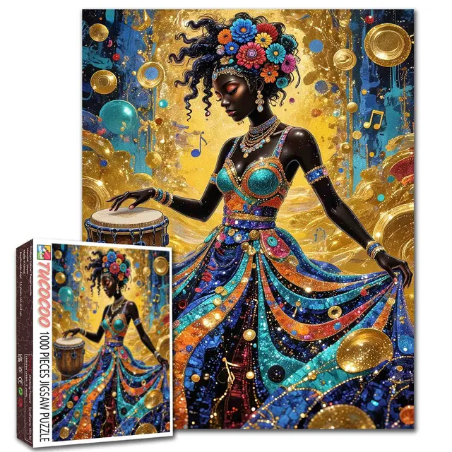 tucocoo-drumbeat-of-light-puzzle-1000-teile-trommel image 1