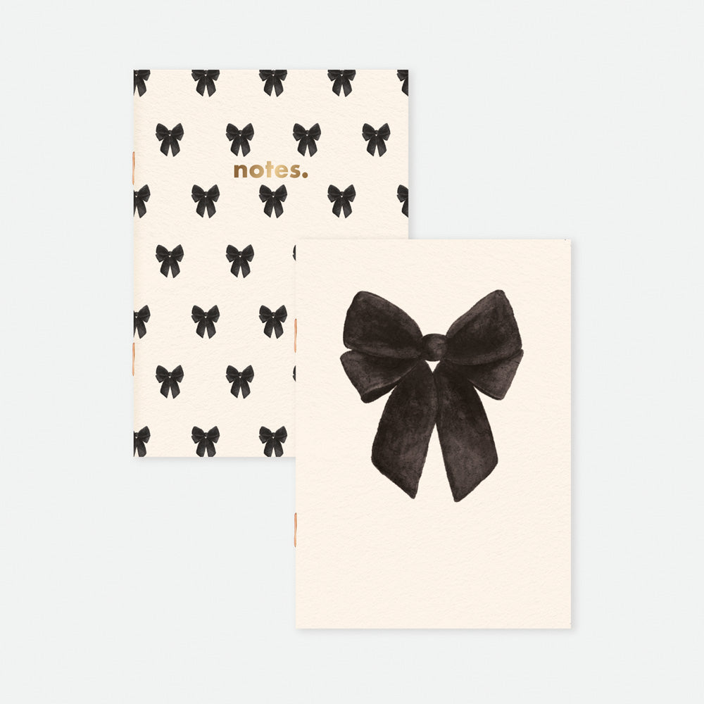all-the-ways-to-say-black-bow-notizbuch-a6-duo-2er-blanko image 1
