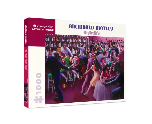 pomegranate-nightlife-1000-teile-puzzle-archibald-motley image 1