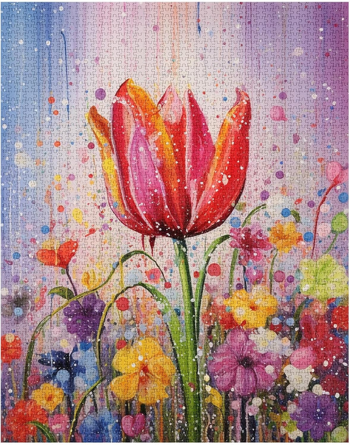 tucocoo-jigsaw-tulip-flower-puzzle-1000-teile-blumen-fr-hling image 2