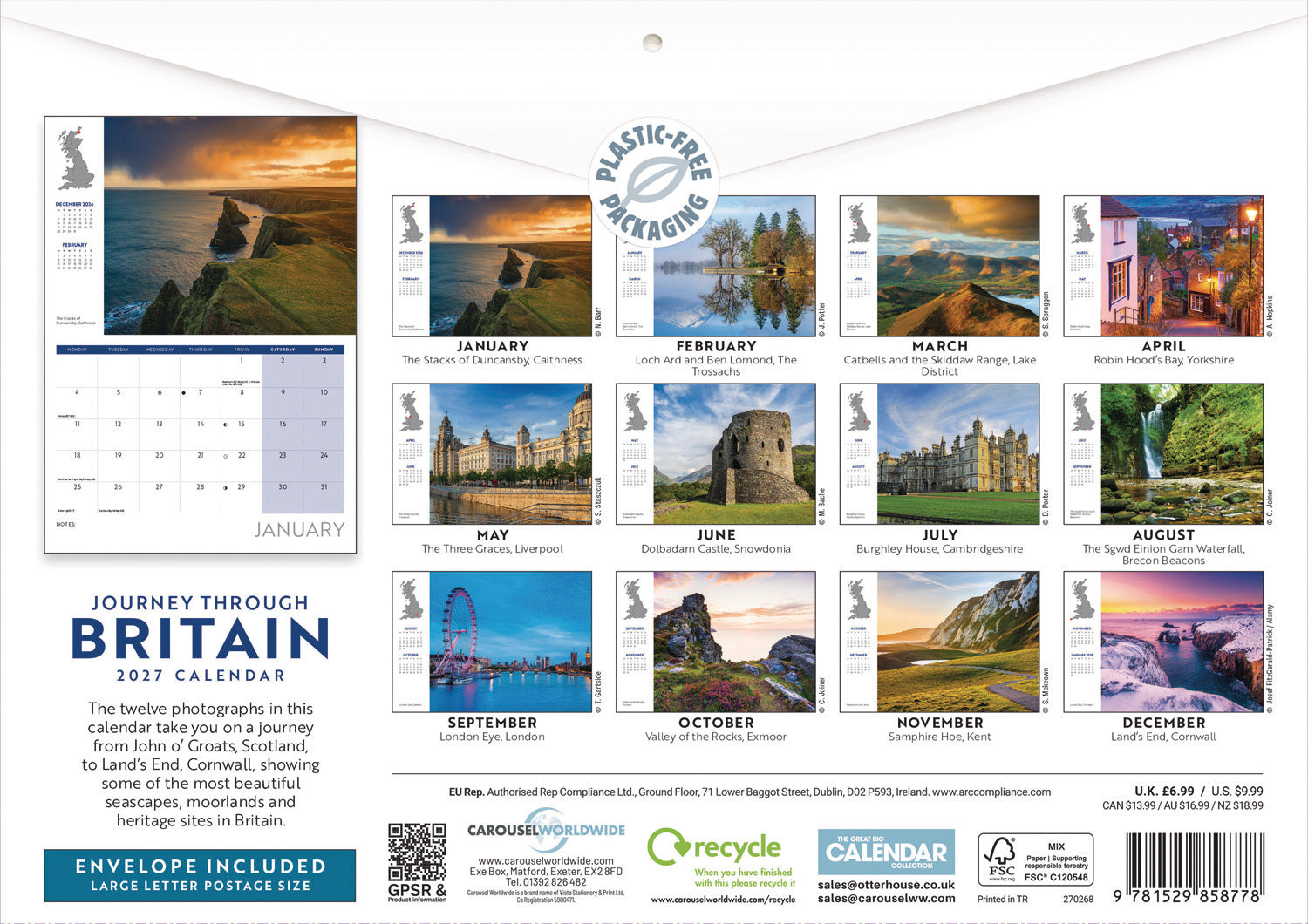 otter-house-journey-through-britain-a4-wandkalender-2027-gro-britannien image 2