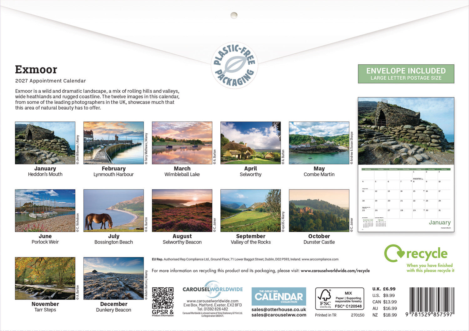 otter-house-exmoor-a4-kalender-2027-landschaft image 2