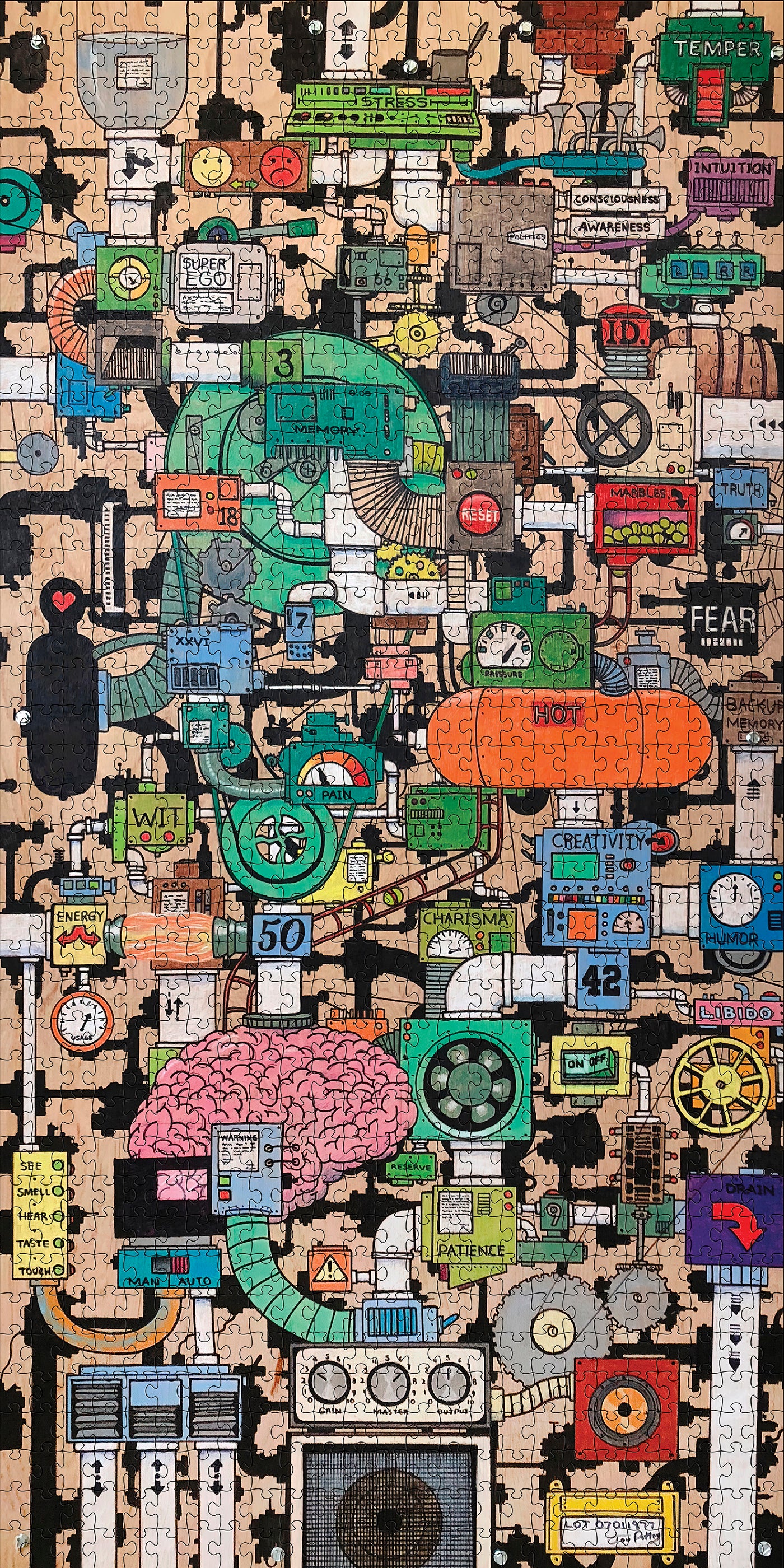 pomegranate-jonathan-petley-self-machine-puzzle-1000-teile image 2